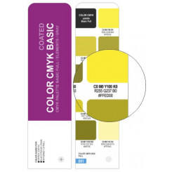 COLOR CMYK BASIC Coated - The basic swatch book of the COLOR system