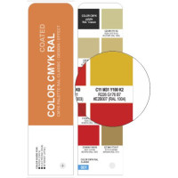 COLOR CMYK RAL Coated - Conversion swatch book for Palette RAL Classic, Effect and Design