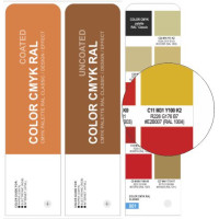 COLOR CMYK RAL C/U - Conversion swatch book for Palette RAL Classic, Effect and Design