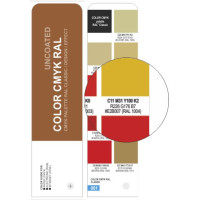 COLOR CMYK RAL Uncoated - Conversion swatch book for Palette RAL Classic, Effect and Design