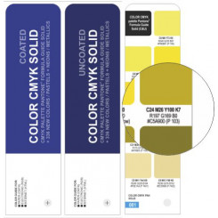 COLOR CMYK SOLID C/U - Conversion swatch book for Palette Pantone® Solid COLOR CMYK SOLID C/U - Conversion swatch book for Palette Pantone® Solid