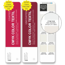 COLOR CMYK TEXTIL C/U - Conversion swatch book for Palette Pantone® Textile (TPX/TCX/TPG))