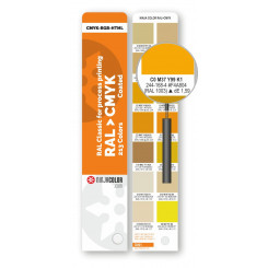 NINJA COLOR® RAL>CMYK Coated - RAL® CLASSIC FOR PROCESS PRINTING