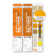 NINJA COLOR® RAL>CMYK C/U - RAL® CLASSIC FOR PROCESS PRINTING