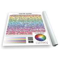 Uncoated COLOR GUIDE for process printing and web design