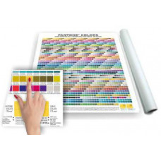 1+1 Coated+Uncoated Palette Pantone® Colors for Process Printing and Web Design