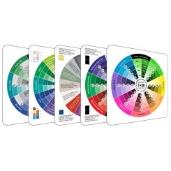 NINJA COLOR WHEEL Coated - set of 5 swatches