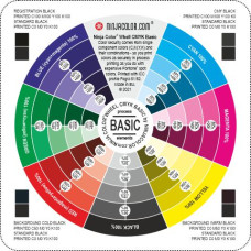 WHEEL BASIC (CMYK) COATED - Safe for offset and digital printing