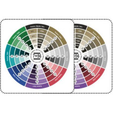 WHEEL METALICS (PANTONE) C/U - 63 colors from the Pantone palette Metallics